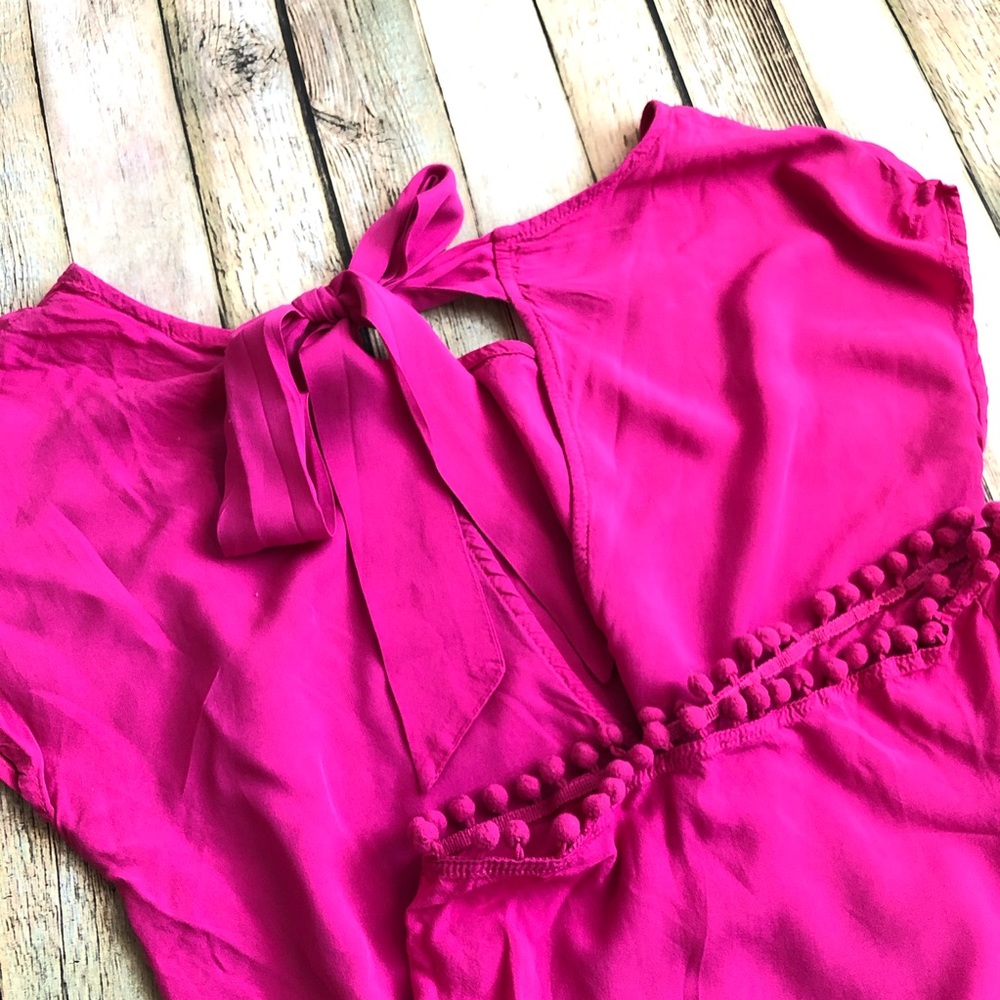 Hot Pink Romper